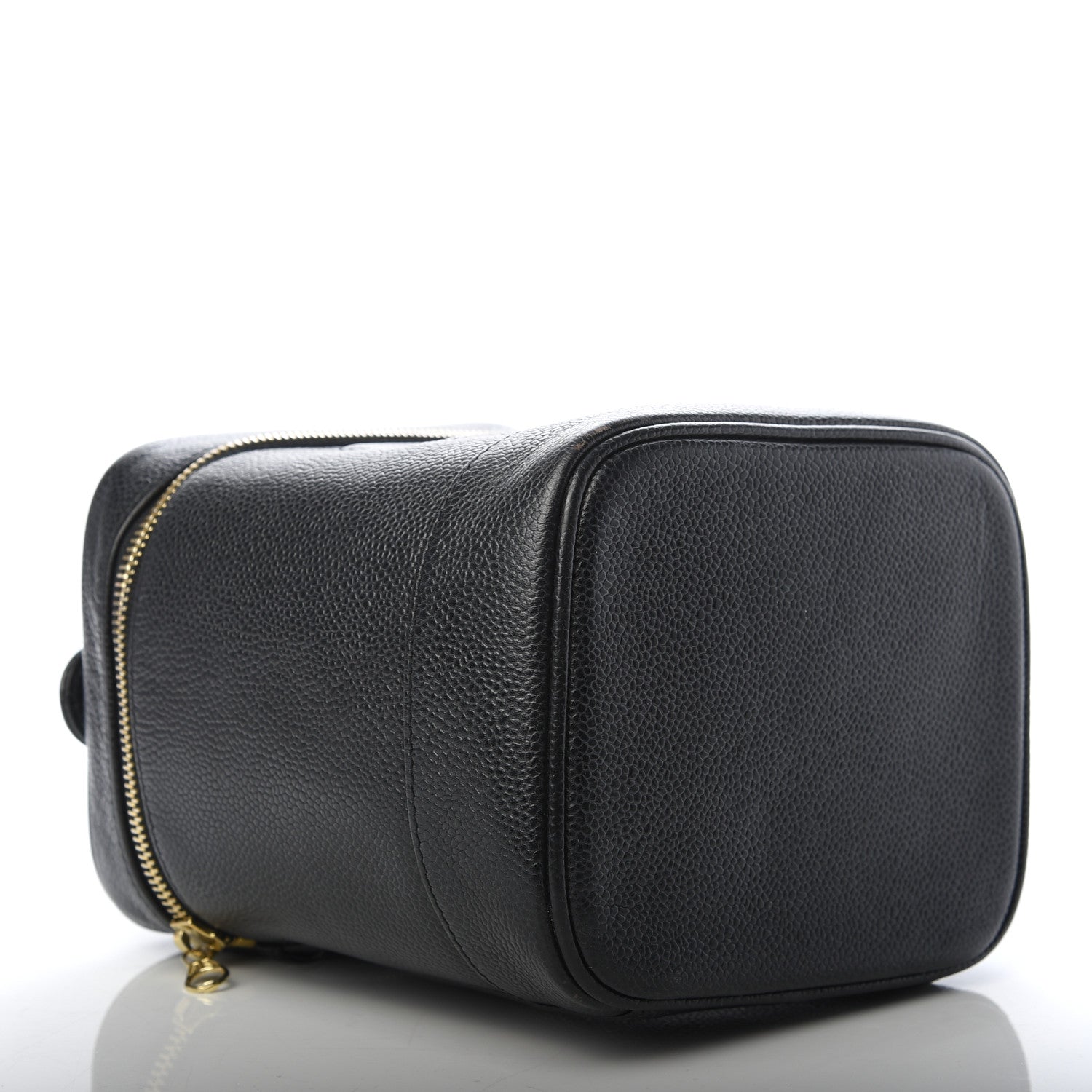 Chanel Caviar Cosmetic Vanity Bag Black 4 of 8