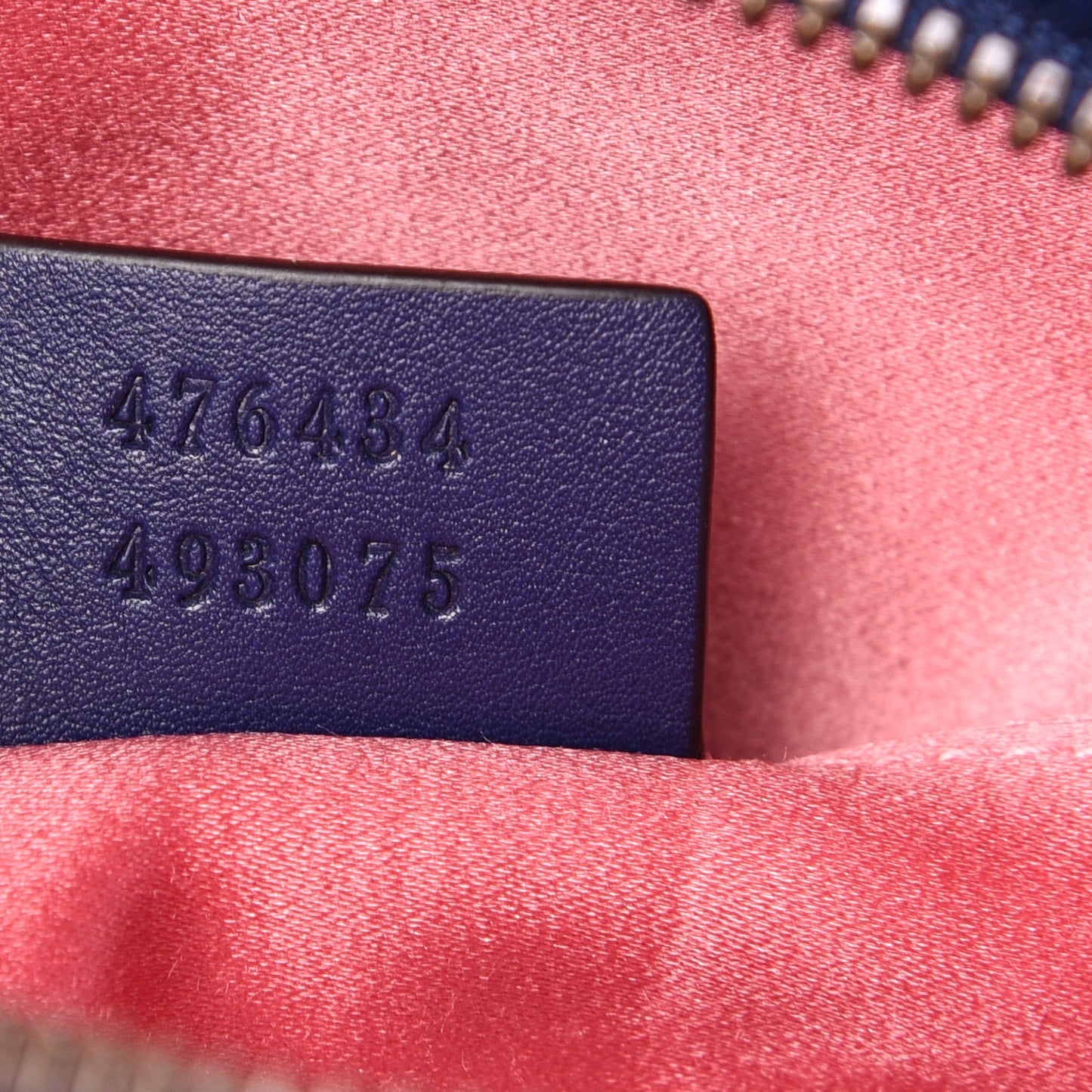 Velvet Matelasse GG Marmont Belt Bag 85 34 Cobalt Blue