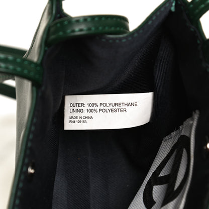 Telfar Vegan Leather Small Shopping Bag Dark Olive 9 of 14