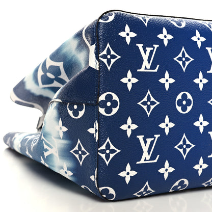Louis Vuitton Monogram Escale Neonoe MM Blue 9 of 10