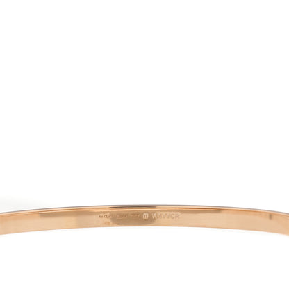 Bulgari 18K Rose Gold B.Zero1 Cuff Bracelet M 3 of 5