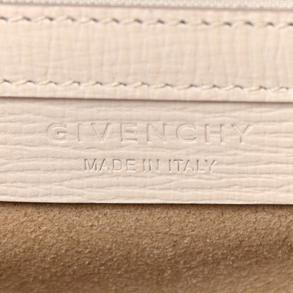 Givenchy Textured Calfskin Mini Pandora Box Chain Crossbody Bag White 5 of 9