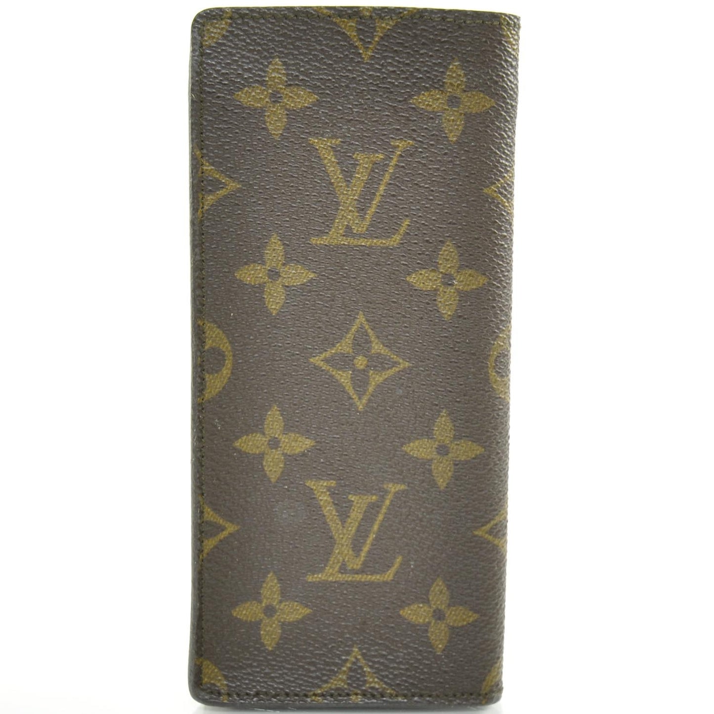 Monogram Simple Eyeglass Case Holder