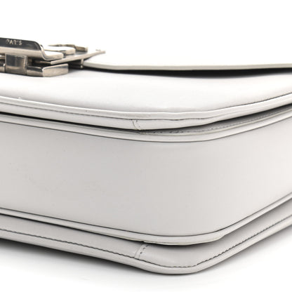 Celine Shiny Calfskin Medium C Bag Pale Grey 10 of 11
