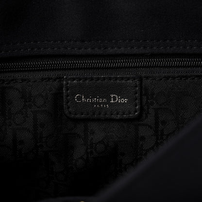 Christian Dior Satin Crystal Hardcore Shoulder Bag Navy Black 8 of 9