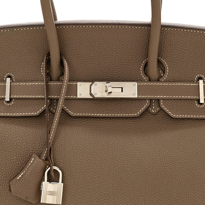 Hermes Togo Birkin 35 Etoupe 8 of 16