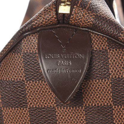 Louis Vuitton Damier Ebene Speedy 30 6 of 11