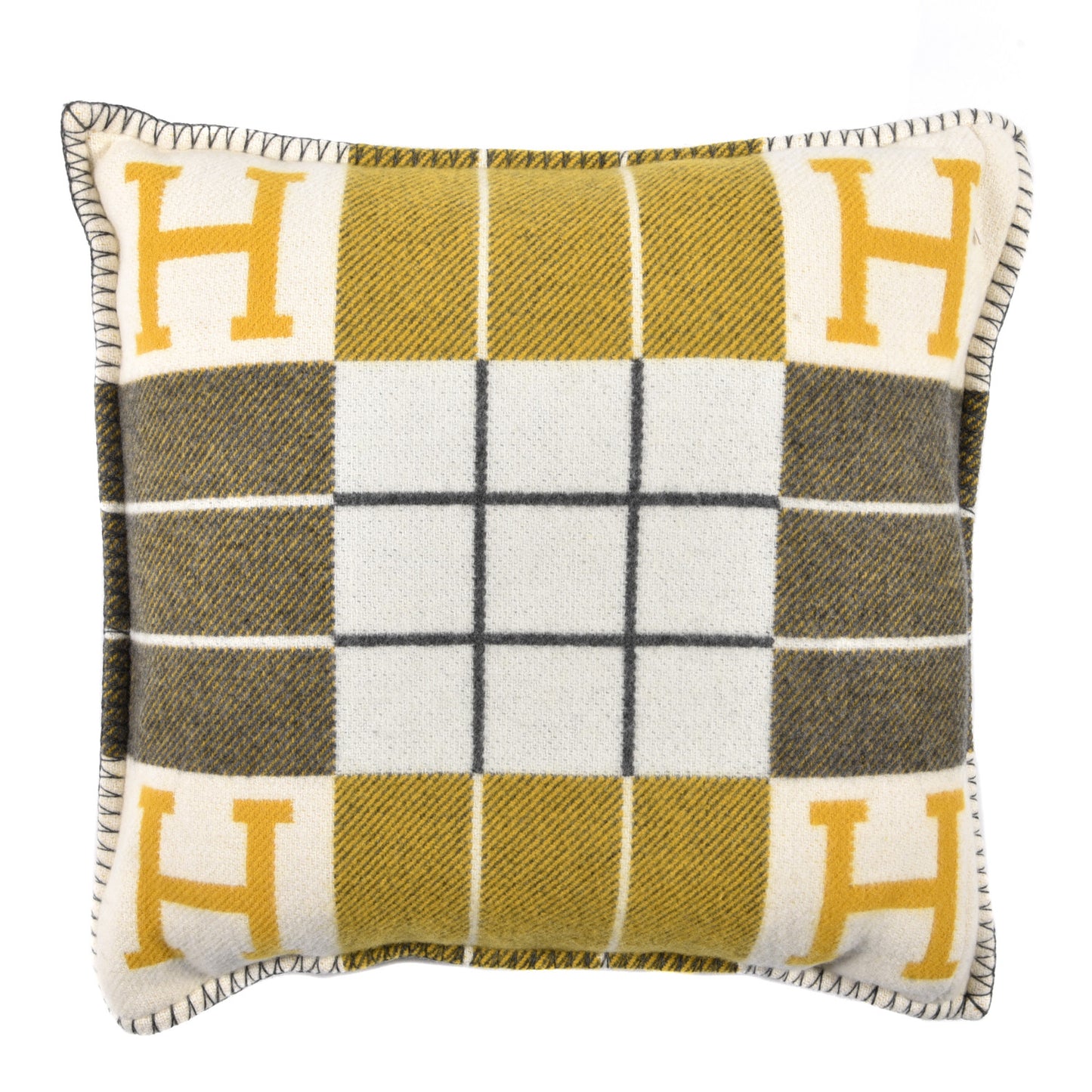 Wool Cashmere Avalon III Pillow PM Gris Soleil