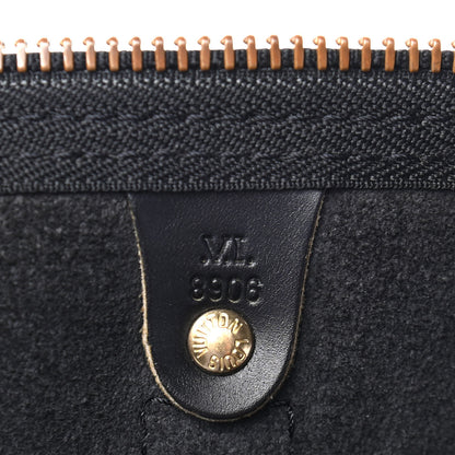 Louis Vuitton Epi Keepall 50 Black 6 of 8