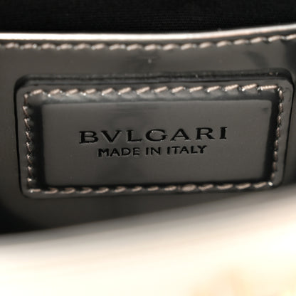 Bulgari Metallic Calfskin Small Serpenti Forever Snake Strap Crossbody Bag Silver 6 of 9