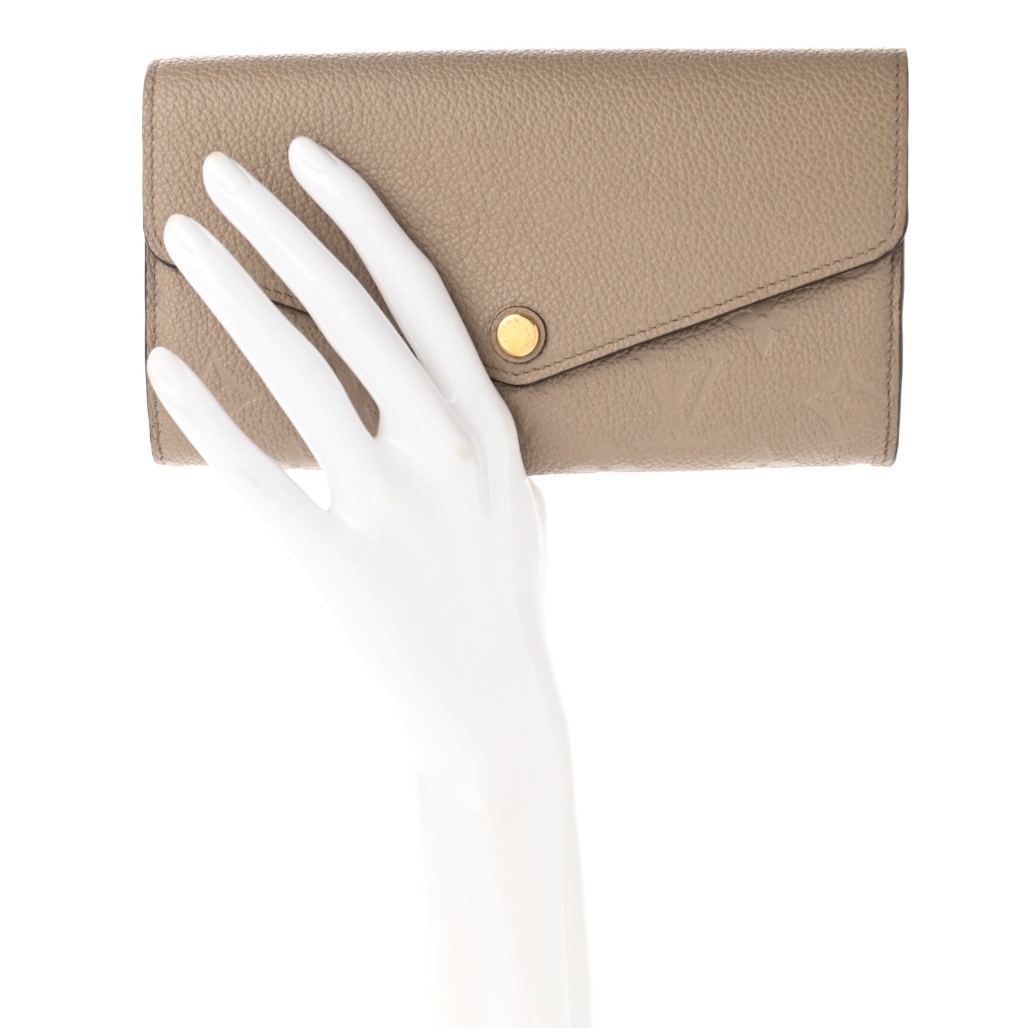 Louis Vuitton Empreinte Sarah Wallet NM Tourterelle 2 of 8