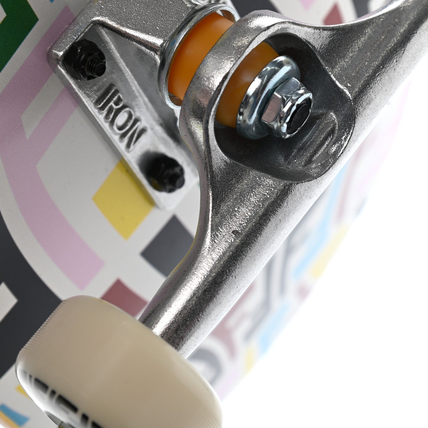 X SARAH COLEMAN Wood FF Fish Eye Skateboard Multicolor