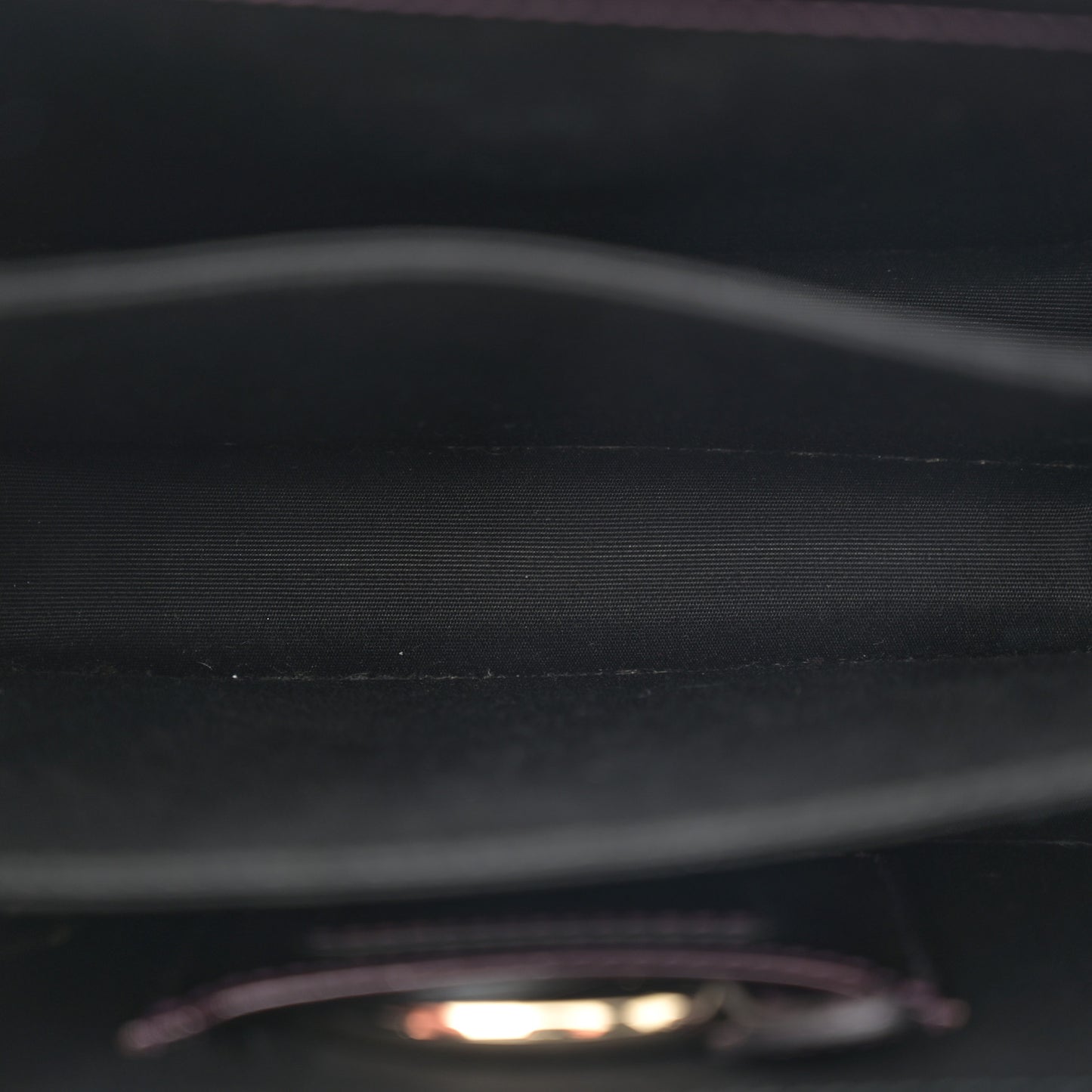 Metallic Calfskin Serpenti Forever Top Handle Dark Purple