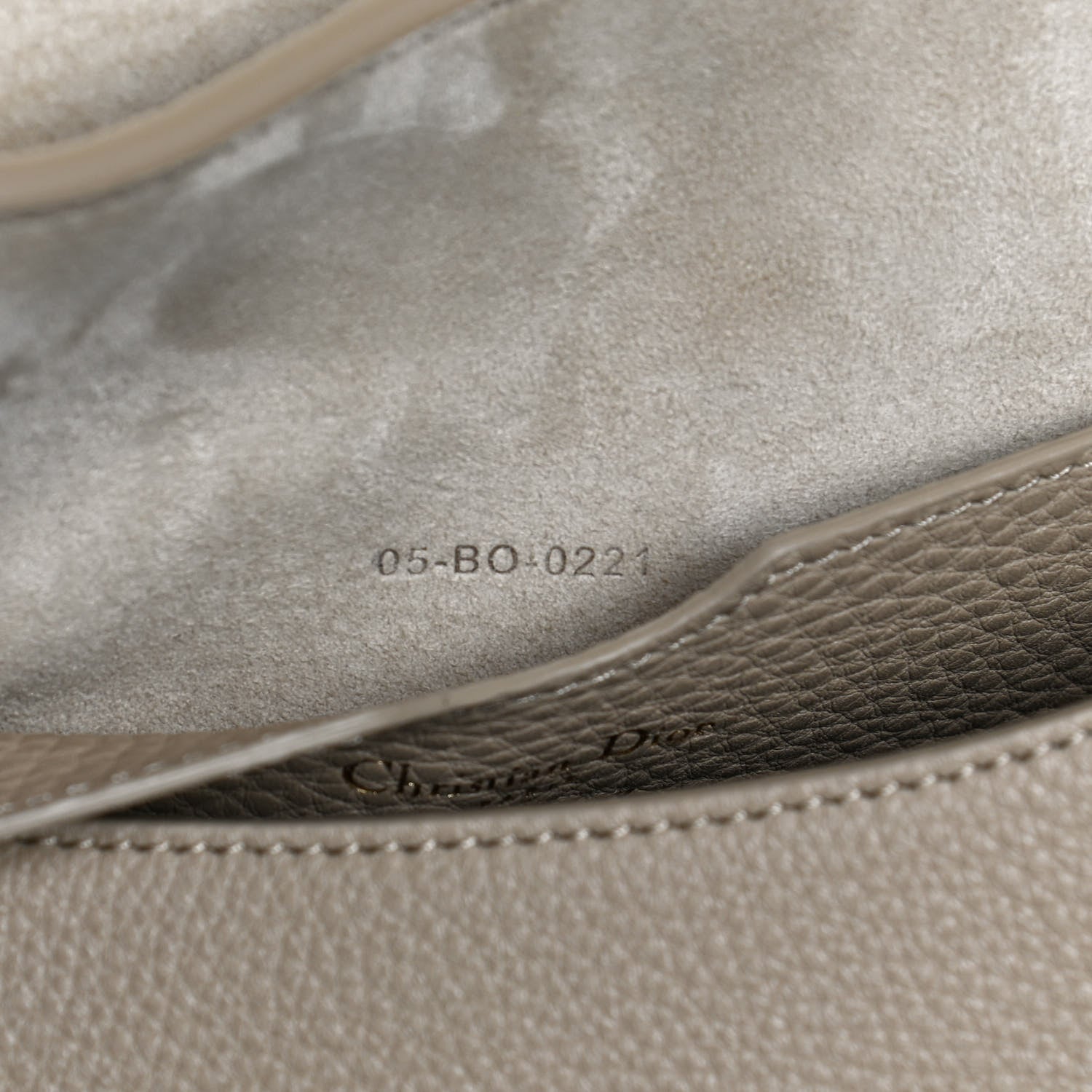Christian Dior Grained Calfskin Large Bobby Flap Beige 7 of 12