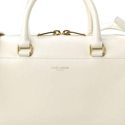 Saint Laurent Calfskin Classic Baby Duffle Dove White 10 of 11