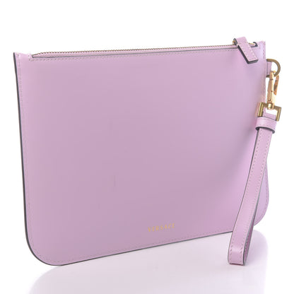 Versace Vitello Medusa Studded Wristlet Power Pink 3 of 7
