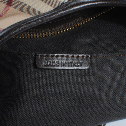 Burberry Haymarket Check Small Brooklyn Hobo 6 of 8