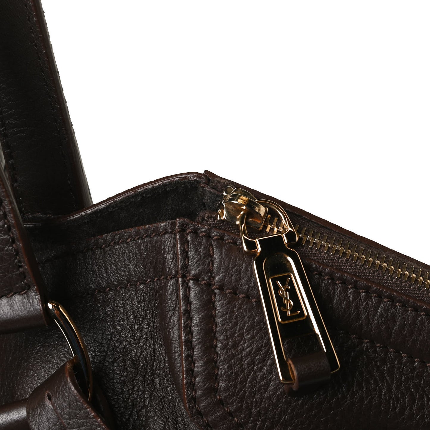 Calfskin XL Downtown Tote Brown