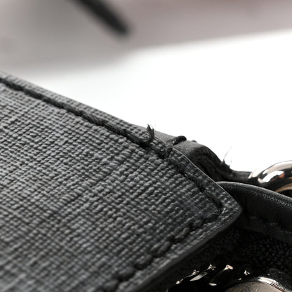 Gucci GG Supreme Monogram Web Small Flat Messenger Bag Black Grey 11 of 11