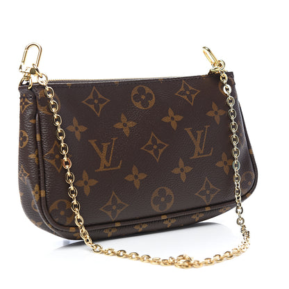 Louis Vuitton Monogram Multi Pochette Accessories Mini Pochette 2 of 6