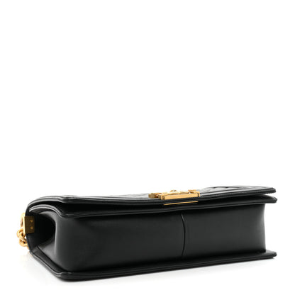 Chanel Calfskin Quilted New Medium Boy Flap Black 4 of 15