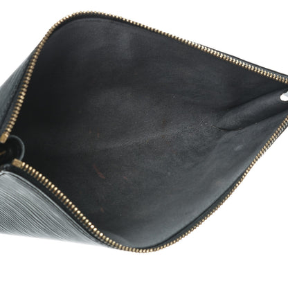 Louis Vuitton Epi Pochette Accessories 24 Black 6 of 9