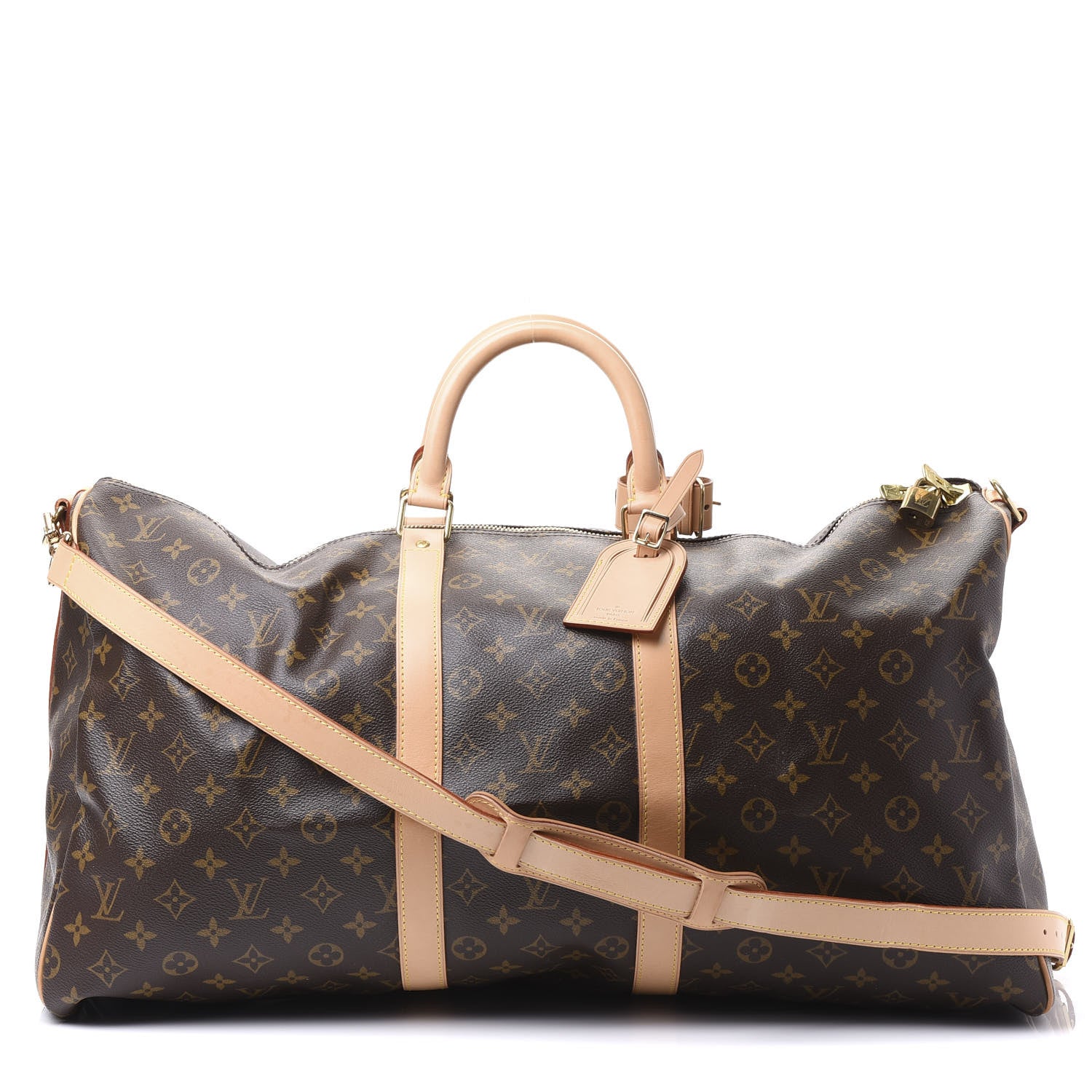 Louis Vuitton Monogram Keepall Bandouliere 55 1 of 11