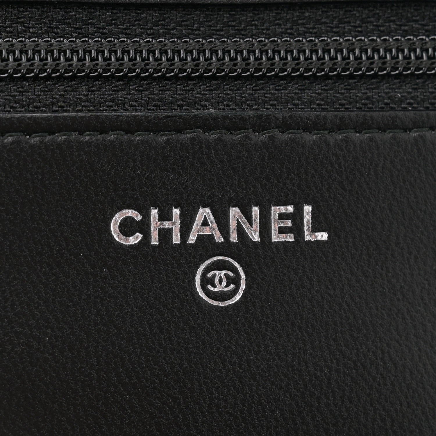 Chanel Lambskin Quilted Trendy CC Wallet On Chain WOC Black 6 of 14