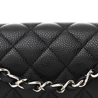 Chanel Caviar Quilted Medium Double Flap Black 8 of 11