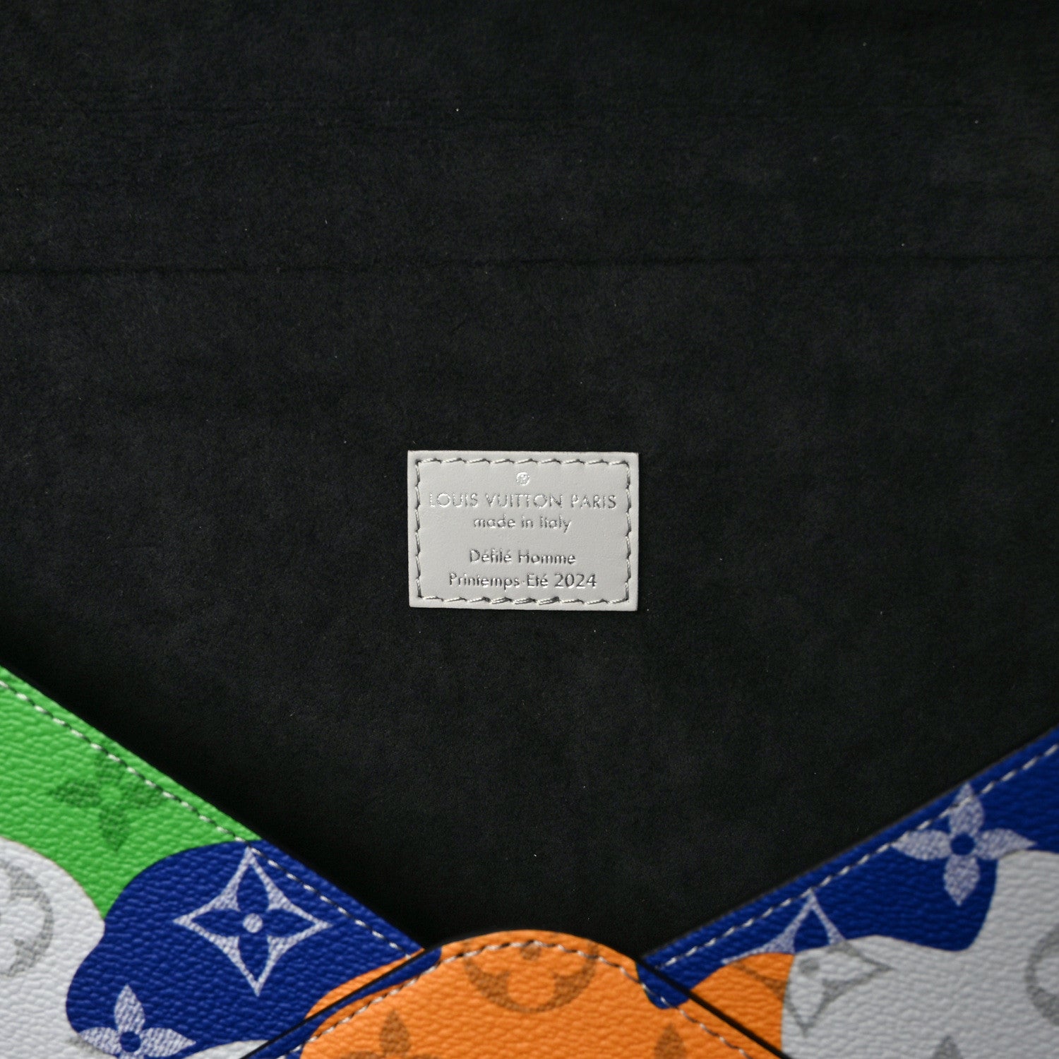 Louis Vuitton Monogram Portrait Mark Folder Laptop Sleeve Multicolor 5 of 7