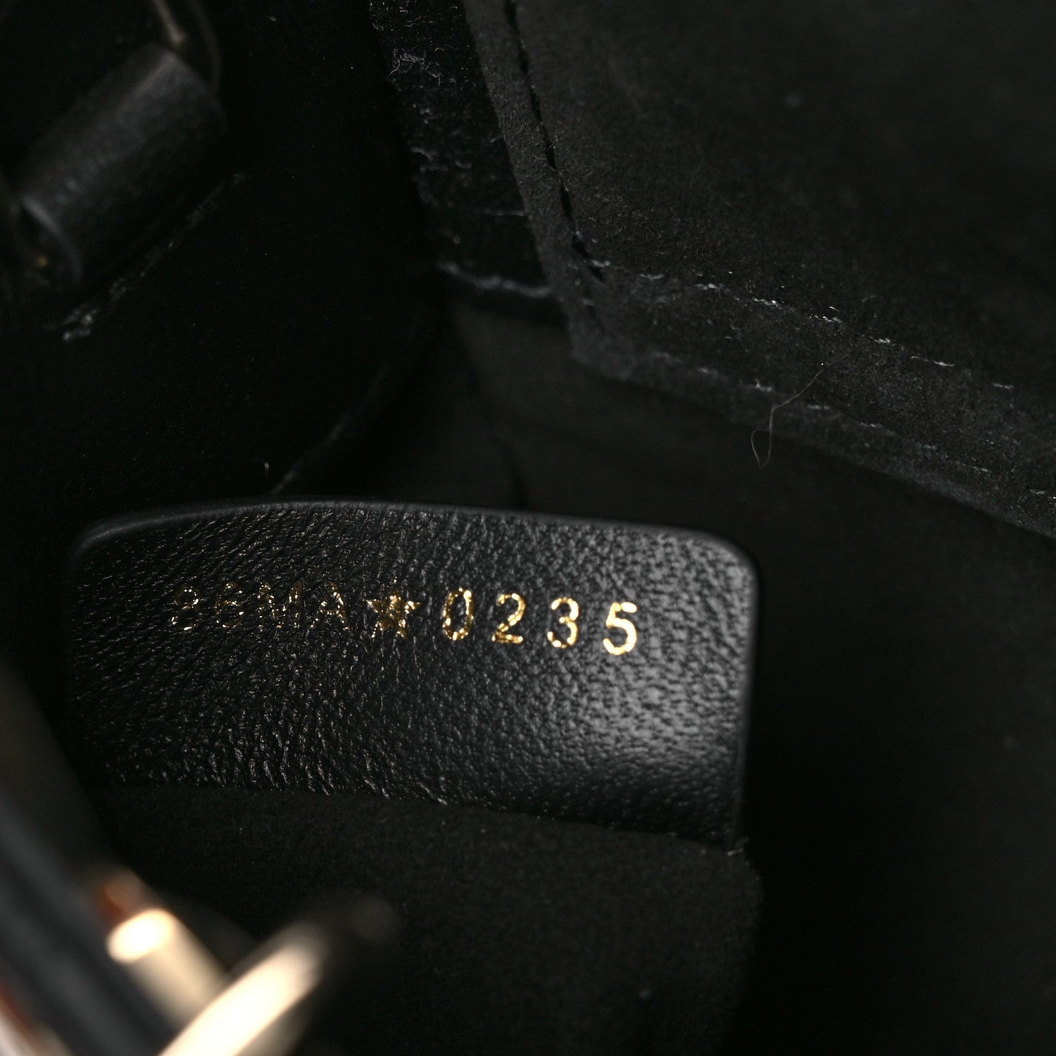 Christian Dior Lambskin Cannage Micro Lady D-Joy Black 7 of 11