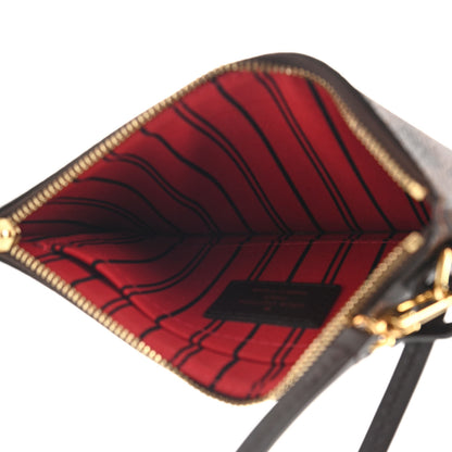 Louis Vuitton Damier Ebene Neverfull PM Pochette 5 of 10
