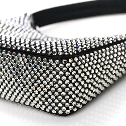Prada Satin Crystal Mini Re-Edition 2000 Bag Cristal 10 of 12