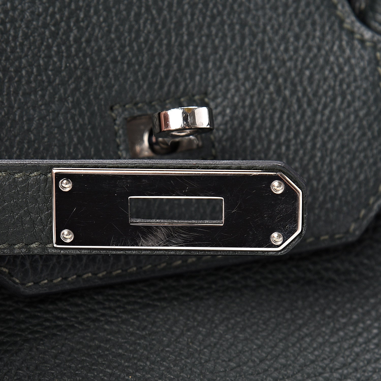 Hermes Togo Birkin 35 Vert Fonce 15 of 19
