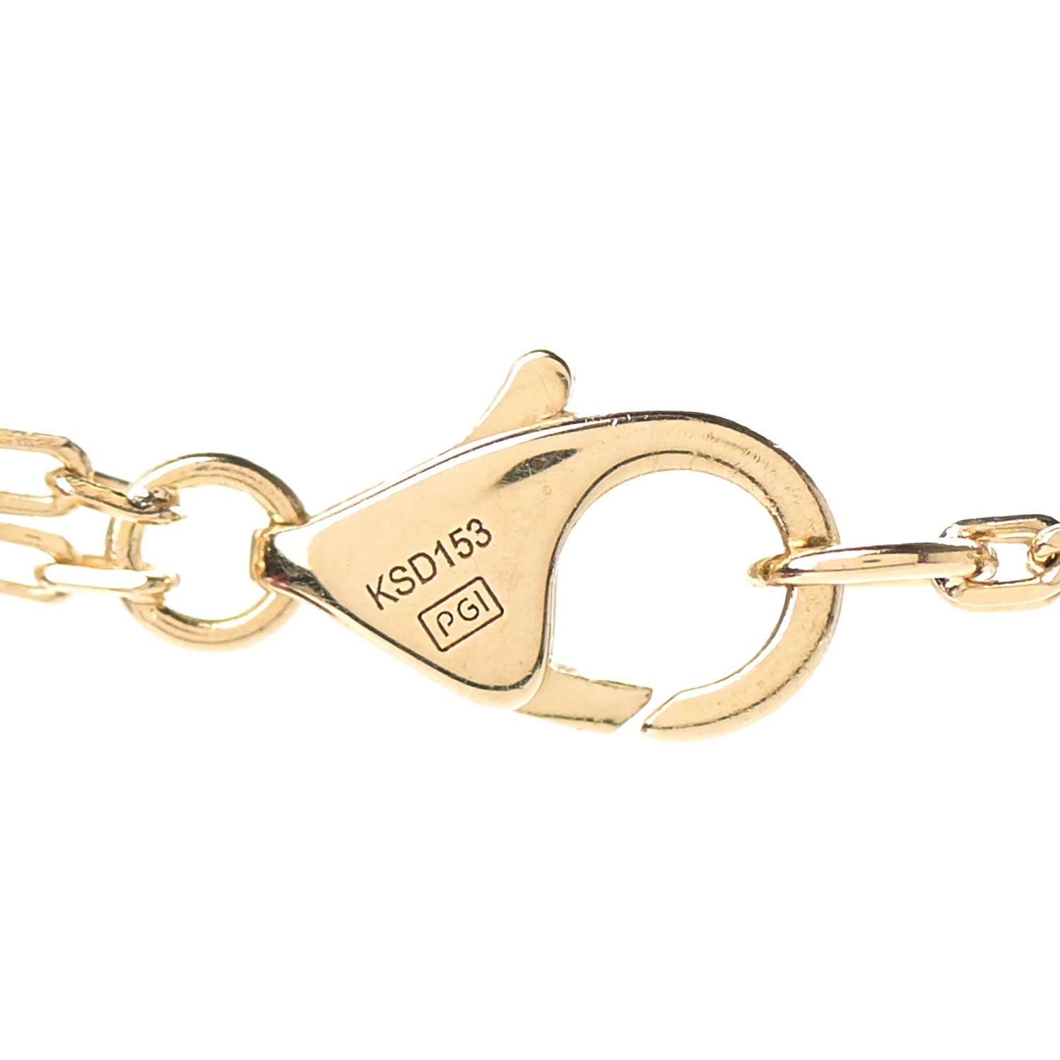 Cartier 18K Yellow Gold 2 Diamond LOVE Necklace 5 of 6