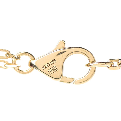 Cartier 18K Yellow Gold 2 Diamond LOVE Necklace 5 of 6