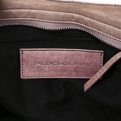 Balenciaga Agneau Classic Silver Hardware City Lilac 6 of 10