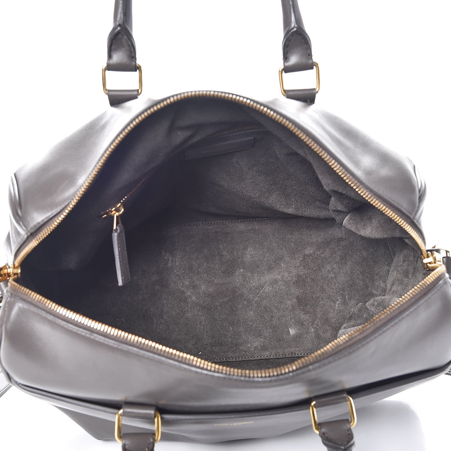 Saint Laurent Calfskin Classic Duffle 6 Earth 6 of 12