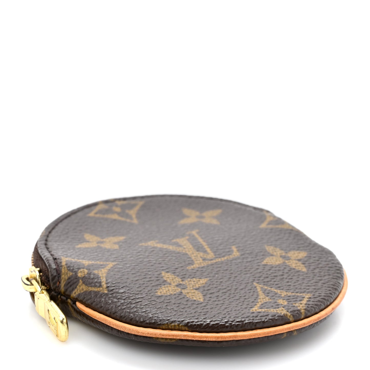 Monogram Round Coin Purse