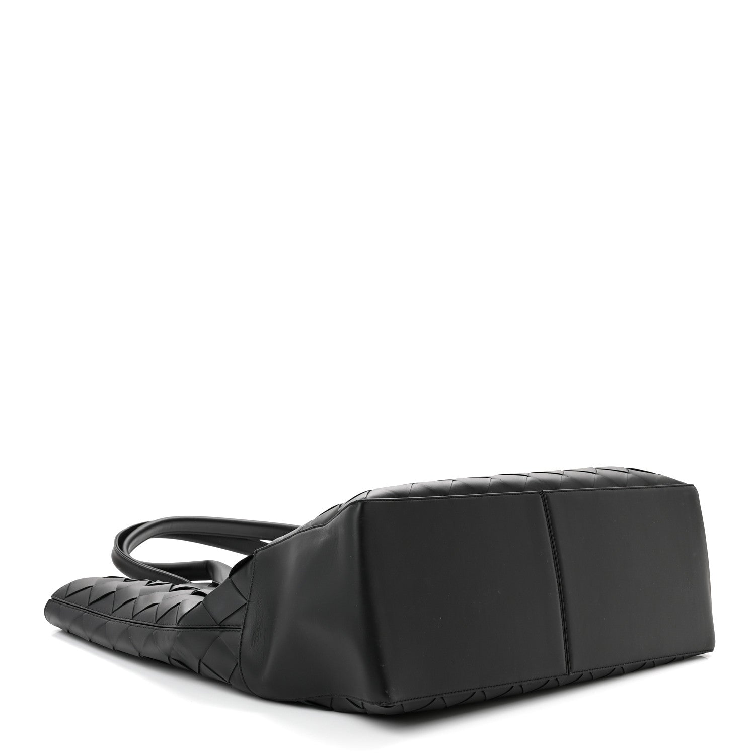 Bottega Veneta Nappa Intrecciato Shopping Tote Black 5 of 11