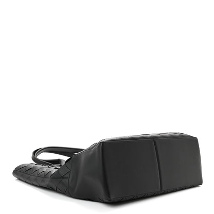 Bottega Veneta Nappa Intrecciato Shopping Tote Black 5 of 11