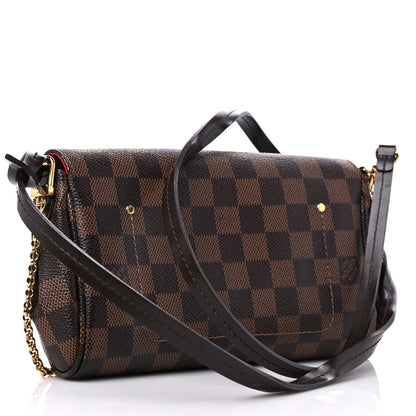 Louis Vuitton Damier Ebene Favorite PM 3 of 12