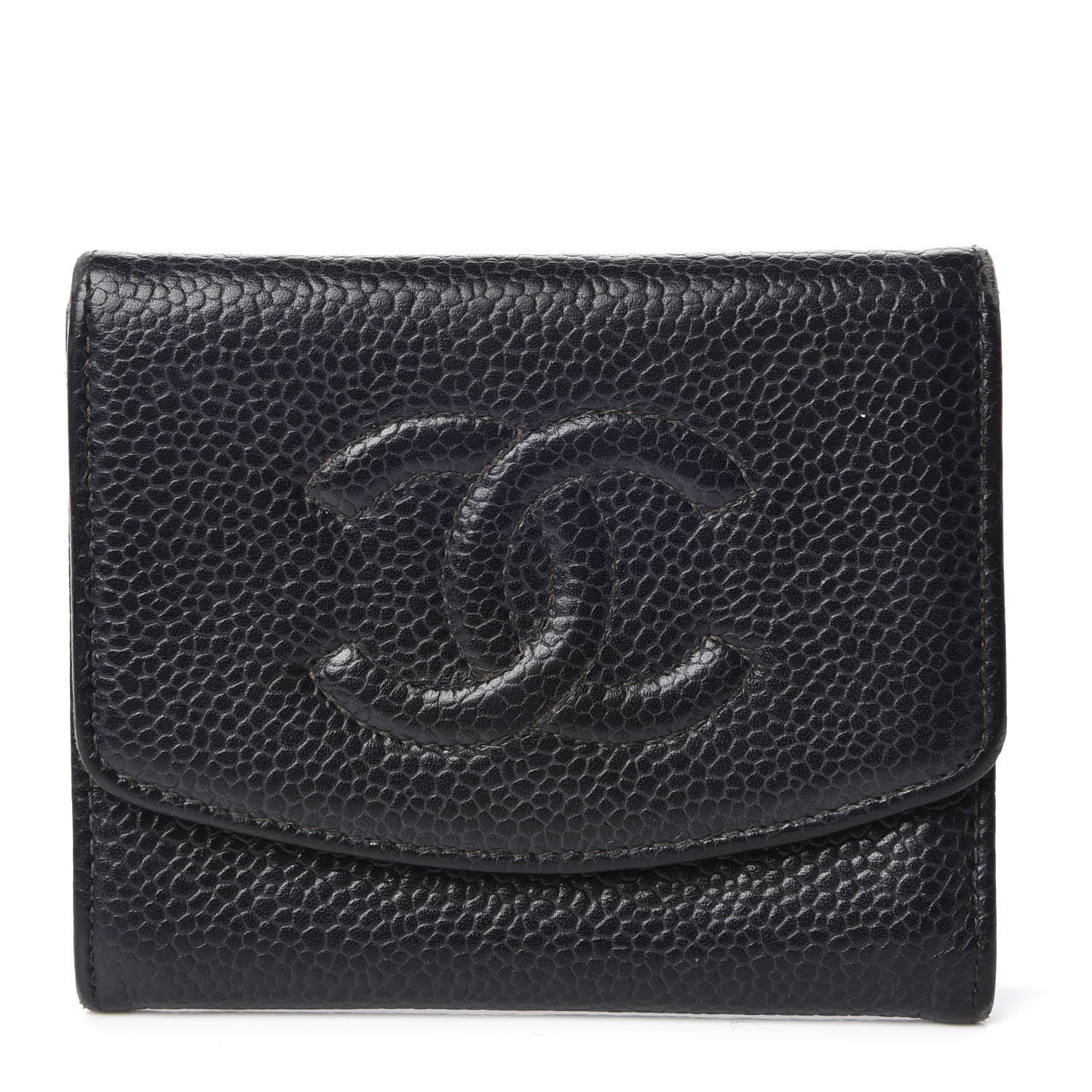 Chanel Caviar Timeless Coin Purse Black 1 of 13