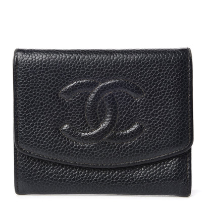 Chanel Caviar Timeless Coin Purse Black 1 of 13