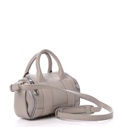 Alexander Wang Calf Hair Mini Rockie Pewter Rhodium Hardware 3 of 11