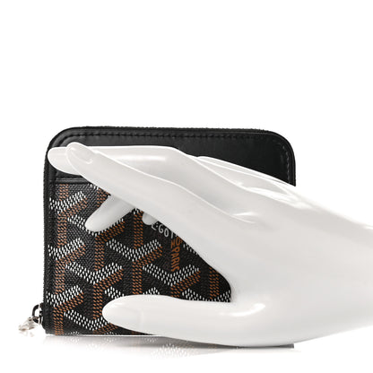 Goyard Goyardine Matignon PM Wallet Black 2 of 9
