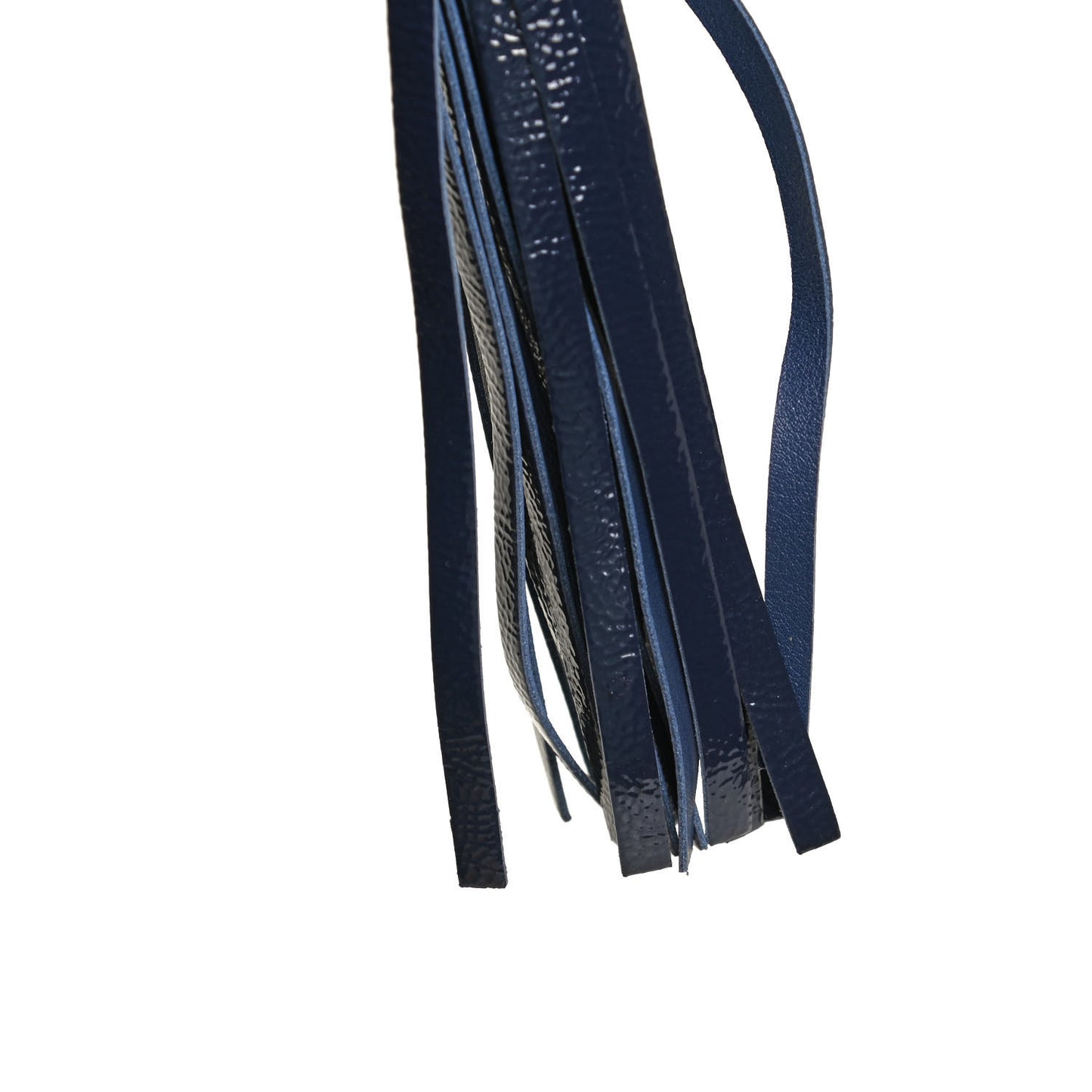 Soft Patent Medium Soho Clutch Uniform Blue