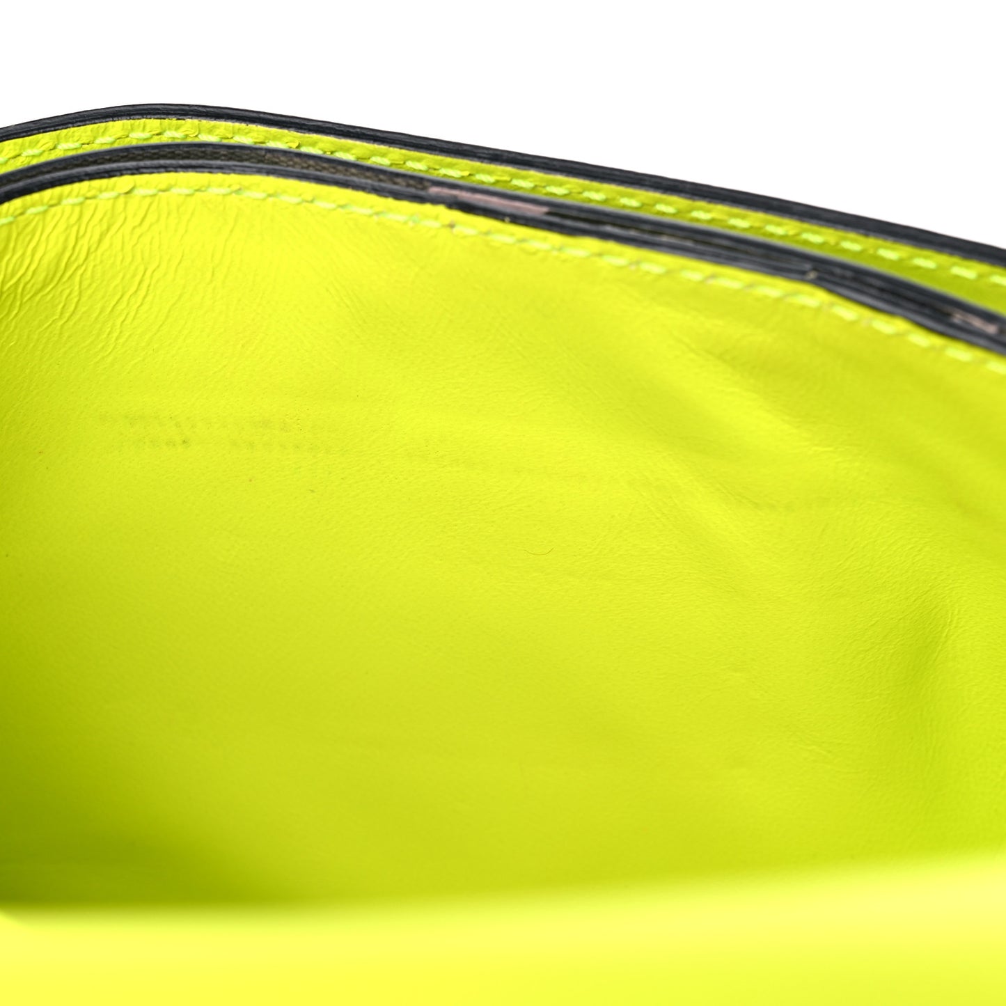 Nappa Canvas Camouflage Rockstud Wristlet Clutch Yellow Fluo Green