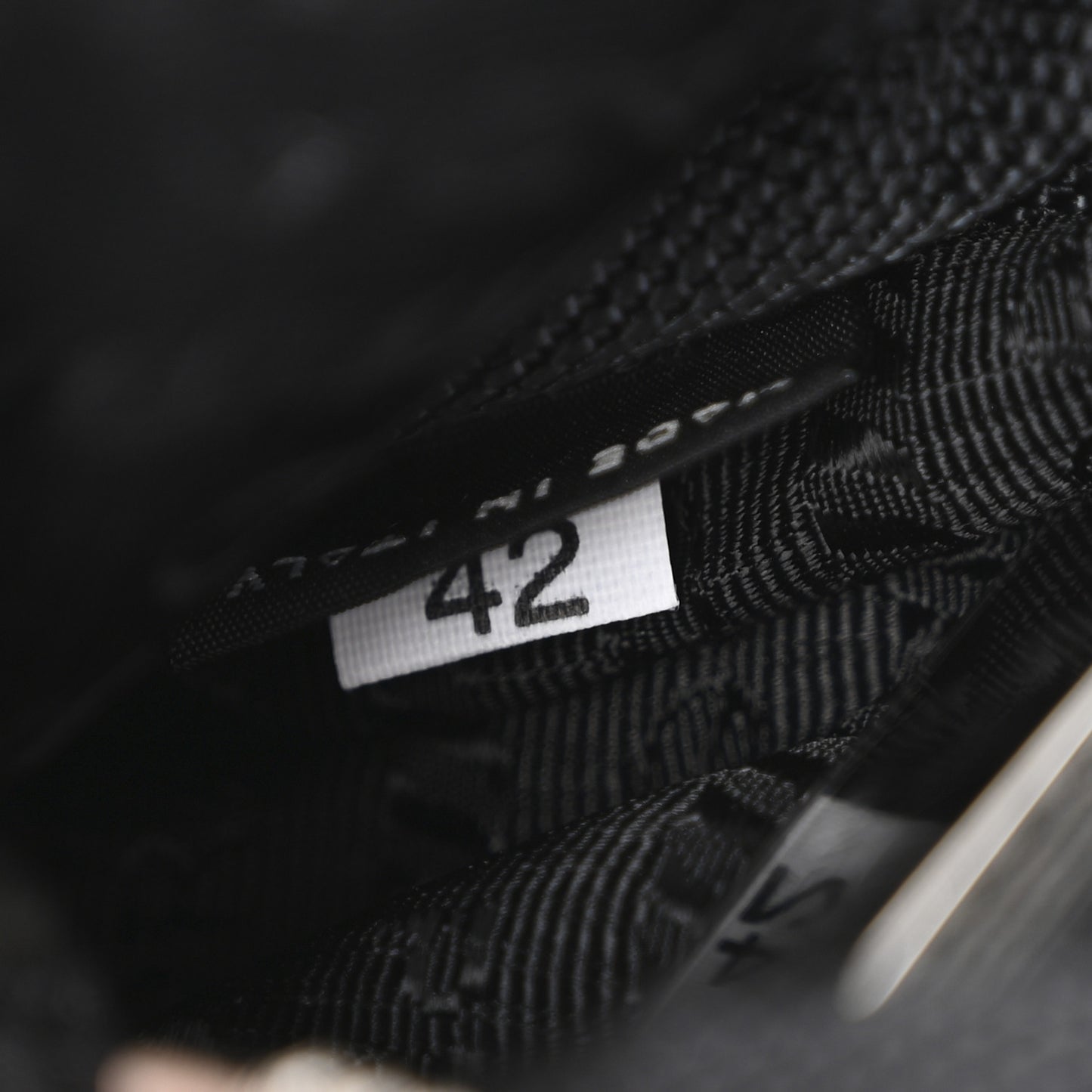 Tessuto Nylon Mini Pouch Black