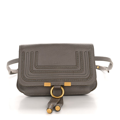 Chloe Calfskin Marcie Convertible Belt Bag Cashmere Grey 1 of 15